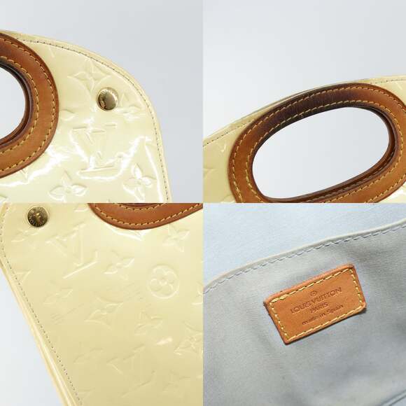 LOUIS VUITTON Monogram Vernis Maple Drive Hand Bag Perle M91376 - Picture 11 of 13